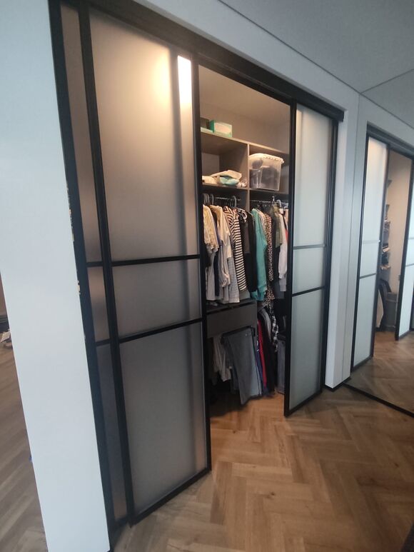 Межкомнатная перегородка стекло