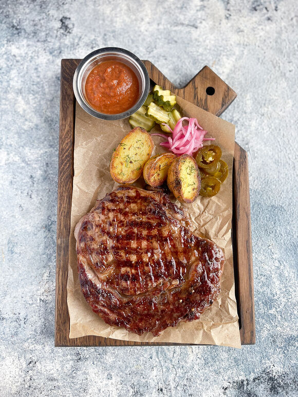 <p>Стейк Рибай </p>