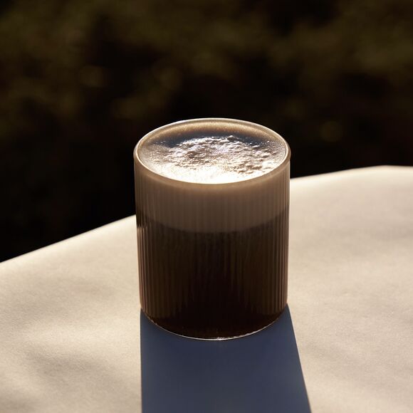 <p>chocolate protein shake</p>