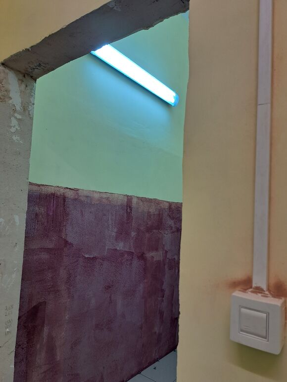 Свет в новом санузле