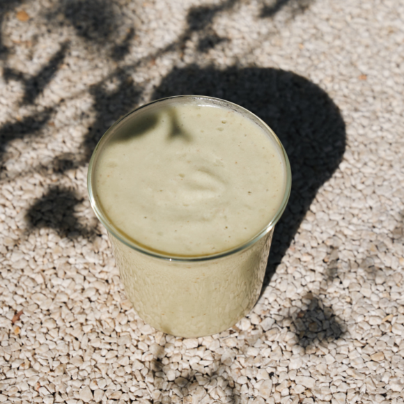 <p>vanilla protein shake</p>