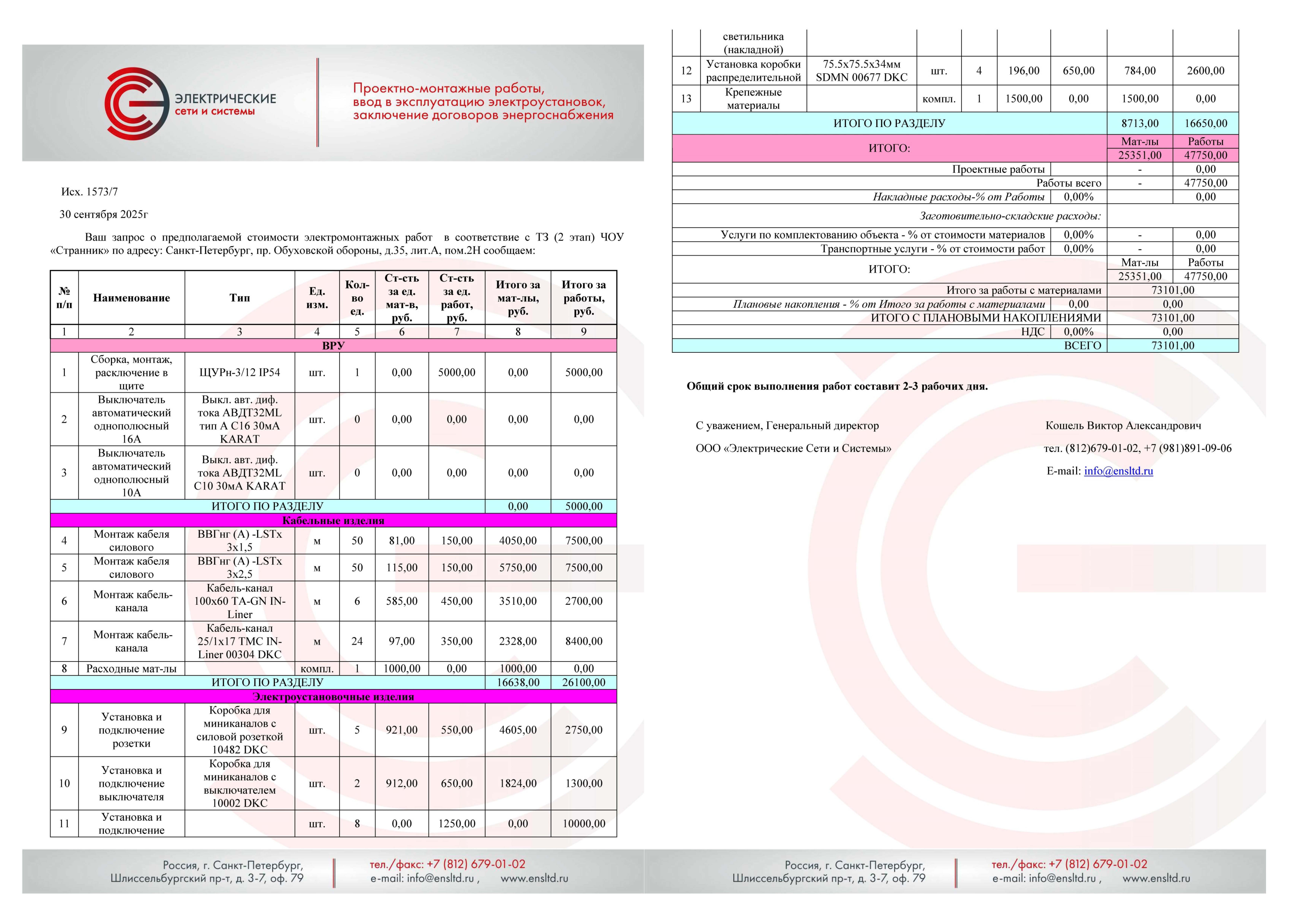<p>Нам удалось договориться о существенной скидке по стоимости работ. Часть материалов исполнители обещали найти из своих запасов, но сумма по работам все равно внушительная. </p>