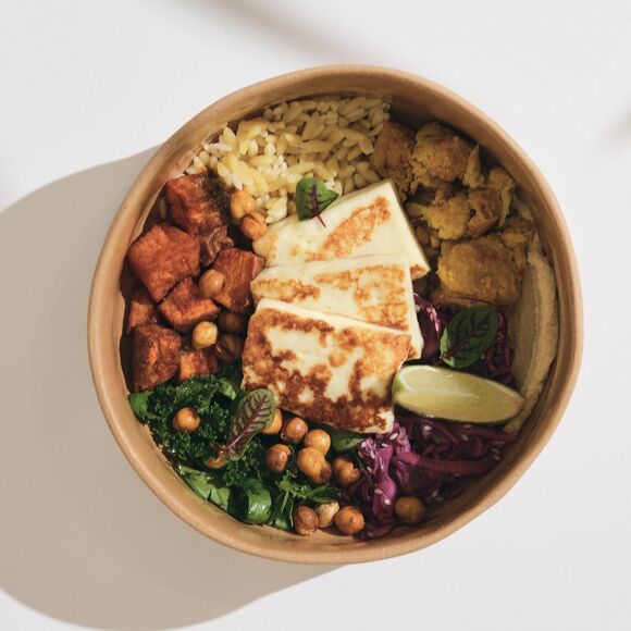 halloumi bowl