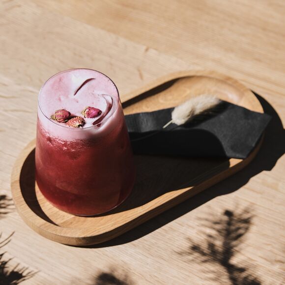 strawberry-hibiscus punch