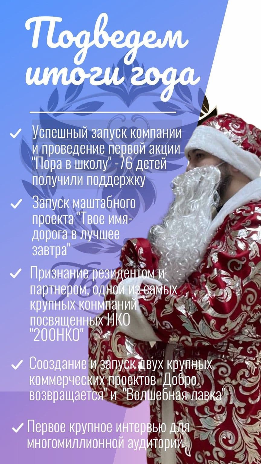 <p>Хотелось бы подвести итоги 2025 года.</p>