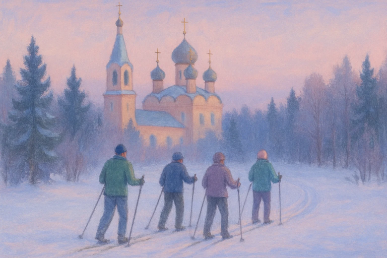 <p>Проект "Лыжная станция", который реализуется нашими друзьями из физкультурно-оздоровительного движения Игры для всех совместно с приходом Храма блаженной старицы Матроны Московской в Глинках</p>