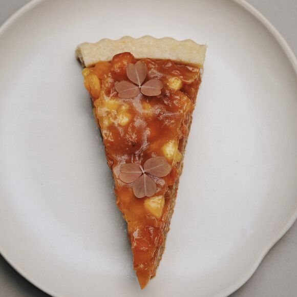 peach - apricot pie