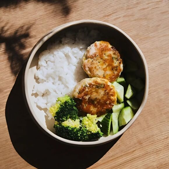 chicken bowl patty