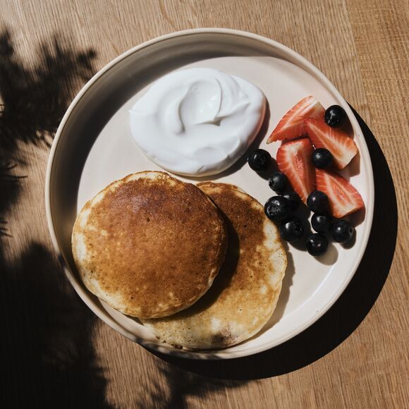 kid's fluffy pancakes