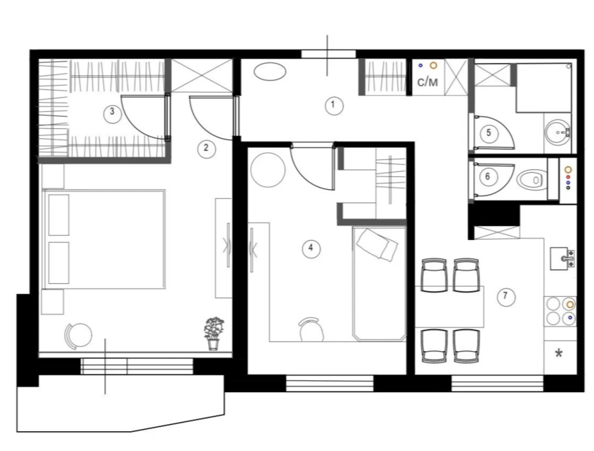 <p><br></p><p><b>Квартиры до 80 м2</b></p><p><br></p><p>Работа<b> от 170 000 ₽</b></p><p>Материалы <b>от 280 000 ₽</b></p>