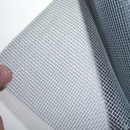 Полотно москитной сетки Fiberglass серое.