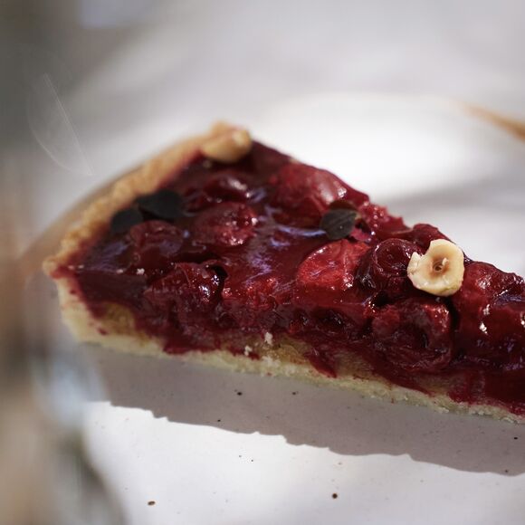 <p>cherry pie</p>