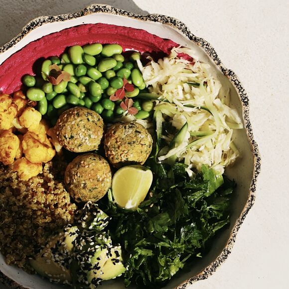 buddha falafel bowl