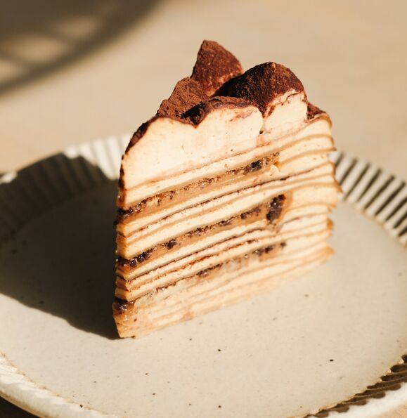 tiramisu crepes cake