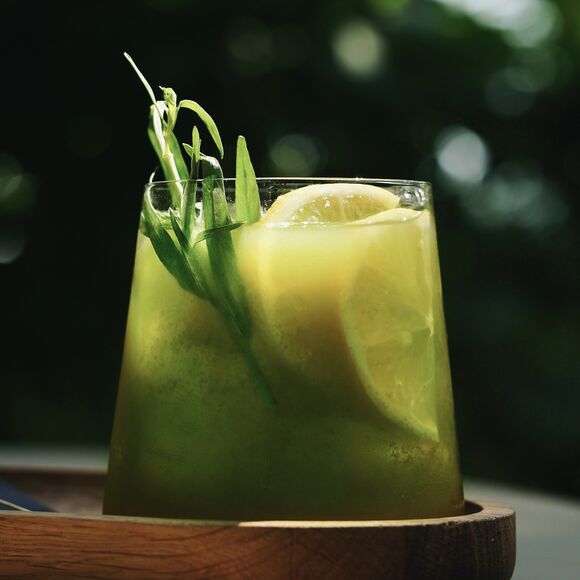 tarragon-mint lemonade